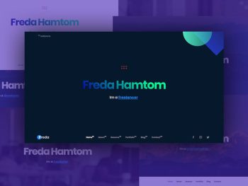 Freda Personal Resume / Portfolio / HTML Templete Yazı Tipi