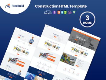 FreeBuild - Construction HTML Template Yazı Tipi