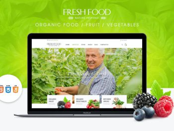 Fresh Food – Organic Food/Fruit HTML Template Yazı Tipi
