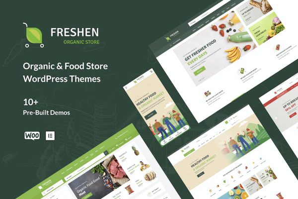 Freshen - Organic Food Store WordPress Teması