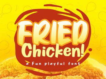 Fried Chicken Yazı Tipi