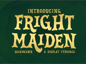 Fright Maiden Yazı Tipi