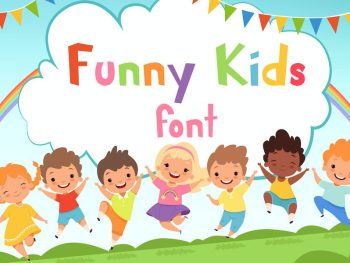 Funny Kids Font Yazı Tipi