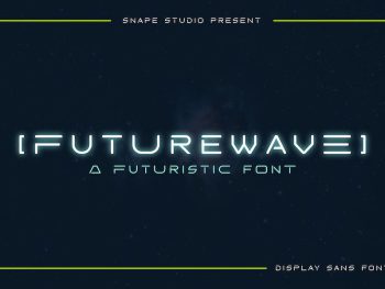 Futurewave – Space Futuristic Font Yazı Tipi