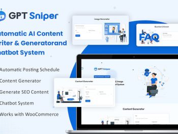 GPTSniper AI Content Generator & Chatbot WP Plugin WordPress Eklentisi