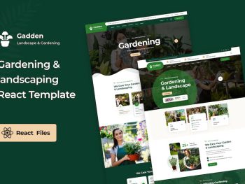 Gadden - Garden Landscaping React NextJs Template Yazı Tipi