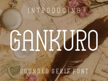 Gankuro Font Yazı Tipi