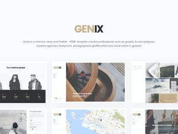 Genix - Creative Portfolio HTML5 Template Yazı Tipi