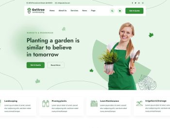 Gettree – Garden & Landscaping HTML Template Yazı Tipi