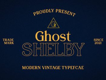 Ghost Shelby Yazı Tipi