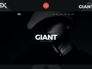Giant - Responsive Coming Soon Page Yazı Tipi