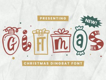 Giftmas Font Yazı Tipi