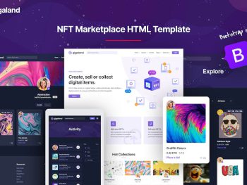 Gigaland - NFT Marketplace HTML Template Yazı Tipi