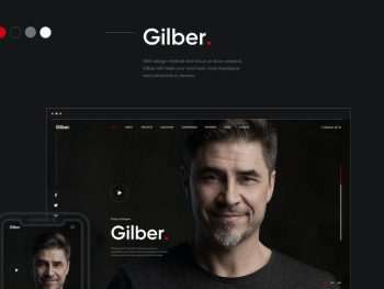 Gilber - Personal CV/Resume HTML Template Yazı Tipi