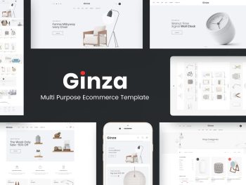 Ginza - Furniture Theme for WordPress Teması