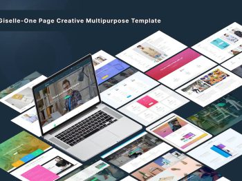 Giselle-One Page Creative Multipurpose Template Yazı Tipi