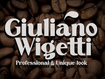 Giuliano Wigetti - Display Font Yazı Tipi
