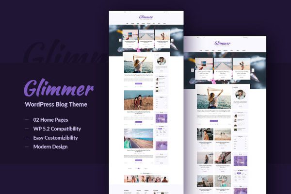 Glimmer WordPress Teması