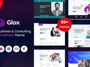 Glox - Business & Consulting WordPress Teması