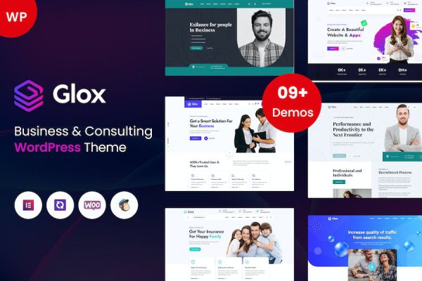 Glox - Business & Consulting WordPress Teması