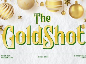 GoldShot Font Yazı Tipi