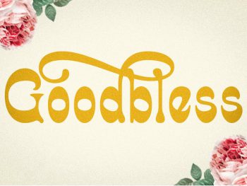 Goodbless Yazı Tipi