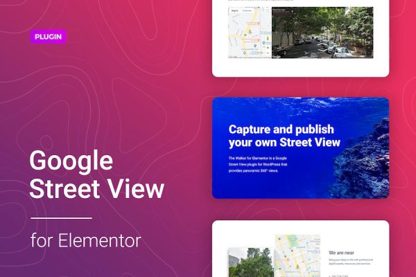 Google Street View for Elementor WordPress Eklentisi