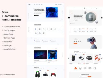 Goru electronics e-commerce html template Yazı Tipi