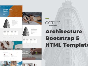 Gothic - Architecture Bootstrap5 HTML Template Yazı Tipi
