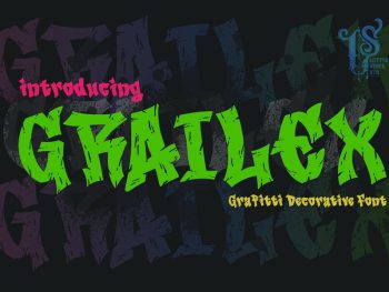 Grailex - Grafitti decorative Yazı Tipi