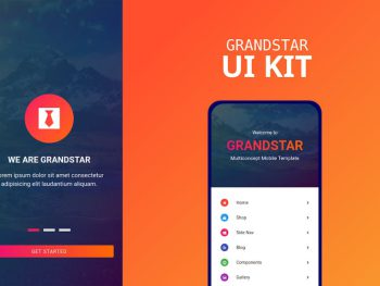 Grandstar - Multiconcept UI Kit Mobile Template Yazı Tipi
