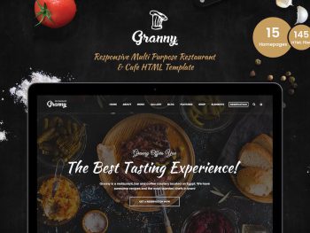 Granny - Elegant Restaurant & Cafe HTML Template Yazı Tipi