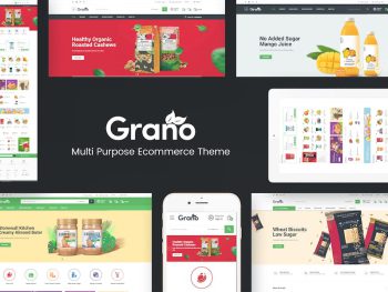 Grano - Organic & Food WordPress Teması