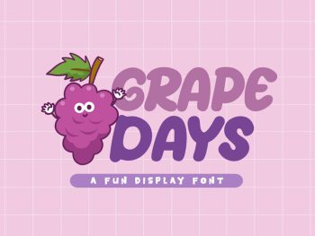 Grape Days Yazı Tipi