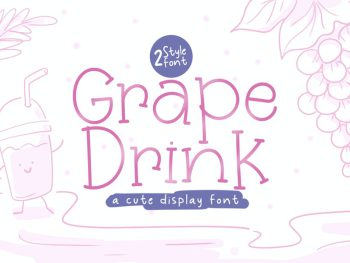 Grape Drink Yazı Tipi