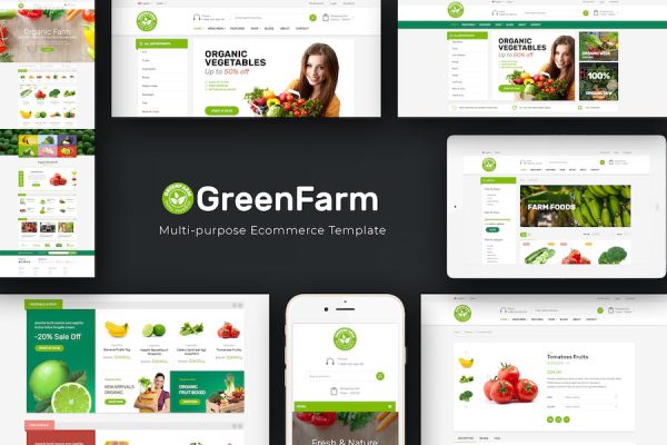 Greenfarm - Organic WooCommerce WordPress Teması