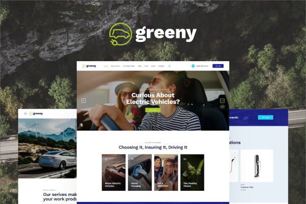 Greeny WordPress Teması