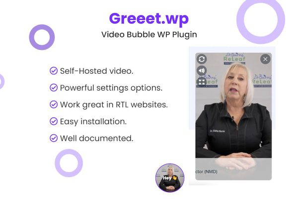 Greet - Video Bubble WordPress Plugin WordPress Eklentisi