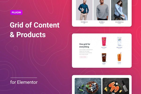 Grid of Content and Products for Elementor WordPress Eklentisi