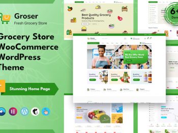Groser - Grocery Store WooCommerce Theme WordPress Teması
