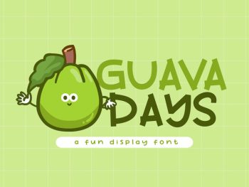 Guava Days Yazı Tipi