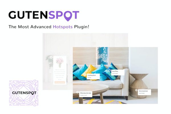 GutenSpot - Image Gallery Hotspots for Gutenberg WordPress Eklentisi