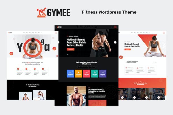 Gymee - Fitness WordPress Teması