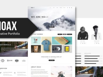 HOAX - Creative Multipurpose HTML Template Yazı Tipi