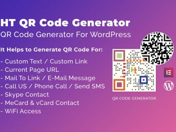 HT QR Code Generator for WordPress WordPress Eklentisi