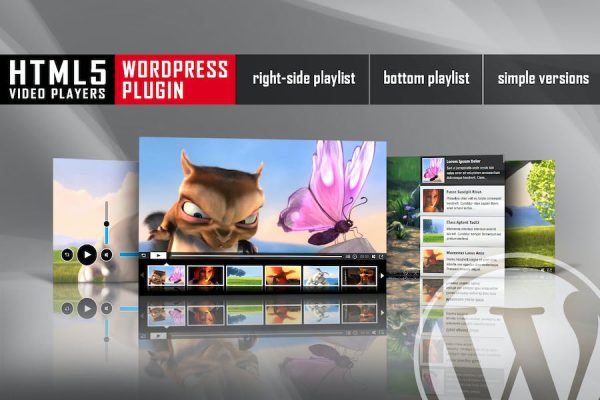 HTML5 Video Player With Playlist WordPress Plugin WordPress Eklentisi