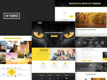 HYDRO - Multipurpose one page HTML5 Template Yazı Tipi