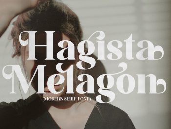 Hagista Melagon Serif Font Yazı Tipi