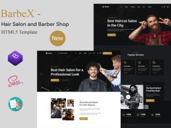 Hair Salon and Barber Shop HTML Template Yazı Tipi