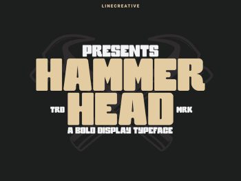Hammer Head Yazı Tipi